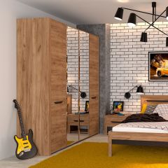 АФИНА А11а Шкаф для одежды (крафт) в Ижевске - izhevsk.mebel24.online | фото 2