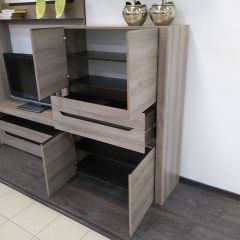 АФИНА А16а Шкаф МЦН Ясень Таормина в Ижевске - izhevsk.mebel24.online | фото 2