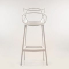 Барный стул Barneo N-235 Masters, белый, design Phillip Stark в Ижевске - izhevsk.mebel24.online | фото 3