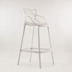 Барный стул Barneo N-235 Masters, белый, design Phillip Stark в Ижевске - izhevsk.mebel24.online | фото 5