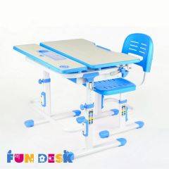 Парта-трансформер + стул Lavoro Blue в Ижевске - izhevsk.mebel24.online | фото 4