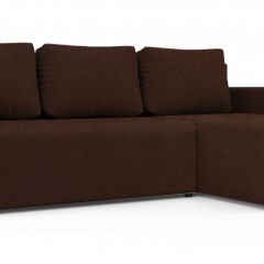 Диван угловой Алиса 3 Bahama VISION - Teos Dark Brown в Ижевске - izhevsk.mebel24.online | фото