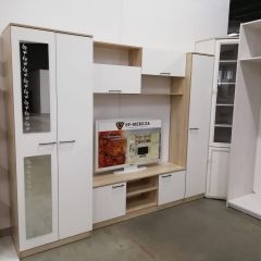 Гостиная МГС 3 Исполнение 1 (Дуб сонома/Белый) в Ижевске - izhevsk.mebel24.online | фото 4