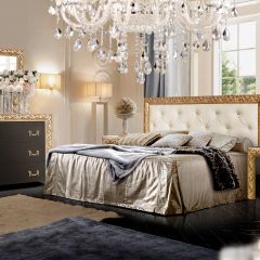 Комод Тиффани Premium черная/золото (ТФКМ-1(П) в Ижевске - izhevsk.mebel24.online | фото 2