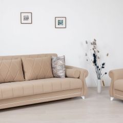 Комплект Роуз ТД 412 диван-кровать + кресло + комплект подушек в Ижевске - izhevsk.mebel24.online | фото