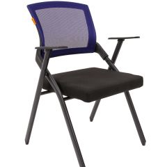 Кресло для посетителей CHAIRMAN NEXX (ткань стандарт черный/сетка DW-61) в Ижевске - izhevsk.mebel24.online | фото 1