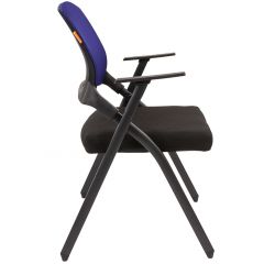 Кресло для посетителей CHAIRMAN NEXX (ткань стандарт черный/сетка DW-61) в Ижевске - izhevsk.mebel24.online | фото 3