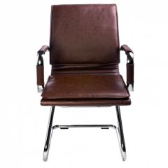 Кресло для посетителя Бюрократ CH-993-Low-V/Brown коричневый в Ижевске - izhevsk.mebel24.online | фото 4