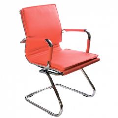Кресло для посетителя Бюрократ CH-993-Low-V/Red красный в Ижевске - izhevsk.mebel24.online | фото