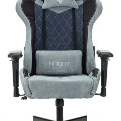 Кресло игровое Бюрократ VIKING 7 KNIGHT BL FABRIC синий в Ижевске - izhevsk.mebel24.online | фото 3