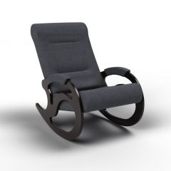 Кресло-качалка Вилла 11-Т-ГР (тканьвенге) ГРАФИТ в Ижевске - izhevsk.mebel24.online | фото