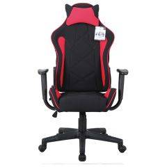 Кресло компьютерное BRABIX GT Racer GM-101 + подушка (ткань) черное/красное (531820) в Ижевске - izhevsk.mebel24.online | фото 3