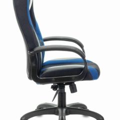 Кресло компьютерное BRABIX PREMIUM "Rapid GM-102" (экокожа/ткань, черное/синее) 532106 в Ижевске - izhevsk.mebel24.online | фото 3