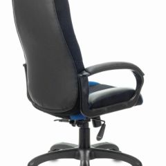 Кресло компьютерное BRABIX PREMIUM "Rapid GM-102" (экокожа/ткань, черное/синее) 532106 в Ижевске - izhevsk.mebel24.online | фото 4