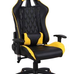 Кресло компьютерное BRABIX "GT Master GM-110" (черное/желтое) 531927 в Ижевске - izhevsk.mebel24.online | фото