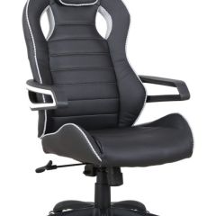 Кресло компьютерное BRABIX "Techno Pro GM-003" (черное/серое, вставки серые) 531814 в Ижевске - izhevsk.mebel24.online | фото