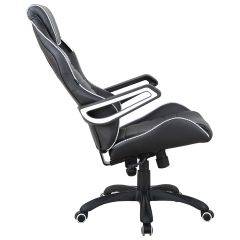 Кресло компьютерное BRABIX Techno Pro GM-003 (экокожа черное/серое, вставки серые) 531814 в Ижевске - izhevsk.mebel24.online | фото 6