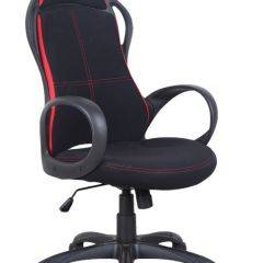 Кресло офисное BRABIX PREMIUM "Force EX-516" (ткань черное/вставки красные) 531571 в Ижевске - izhevsk.mebel24.online | фото 2