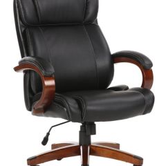 Кресло офисное BRABIX PREMIUM "Magnum EX-701" (дерево, рециклированная кожа, черное) 531827 в Ижевске - izhevsk.mebel24.online | фото