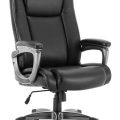 Кресло офисное BRABIX PREMIUM "Solid HD-005" (рециклированная кожа, черное) 531941 в Ижевске - izhevsk.mebel24.online | фото