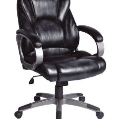 Кресло офисное BRABIX "Eldorado EX-504", экокожа, черное, 530874 в Ижевске - izhevsk.mebel24.online | фото