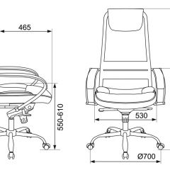 Кресло руководителя Бюрократ CH-609SL/BLACK в Ижевске - izhevsk.mebel24.online | фото 4