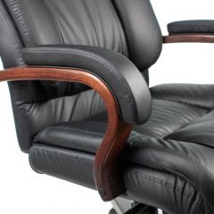 Кресло руководителя Бюрократ T-9925WALNUT/BLACK в Ижевске - izhevsk.mebel24.online | фото 4