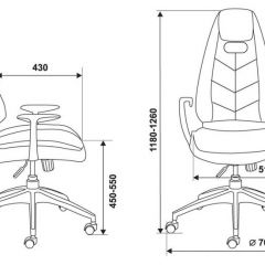 Кресло руководителя Бюрократ _ZEN/BROWN коричневый в Ижевске - izhevsk.mebel24.online | фото 4