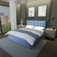 Кровать Адриана Решетка+ПМ (1600) *БЕЗ ДНА в Ижевске - izhevsk.mebel24.online | фото