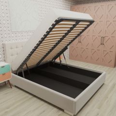 Кровать Брауни интерьерная +основание/ПМ/бельевое дно (120х200) в Ижевске - izhevsk.mebel24.online | фото 3