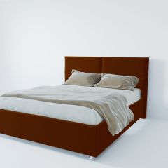 Кровать Корсика с ПМ 1400 (велюр бордо) в Ижевске - izhevsk.mebel24.online | фото 2
