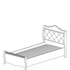 Кровать одинарная 900 №565 "Алиса" в Ижевске - izhevsk.mebel24.online | фото 2