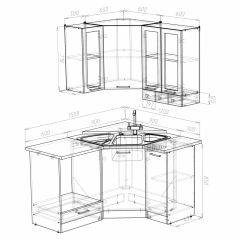 Кухонный гарнитур Лира литл 1500*1200 в Ижевске - izhevsk.mebel24.online | фото 3