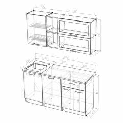 Кухонный гарнитур Лира стандарт 1600 в Ижевске - izhevsk.mebel24.online | фото 4