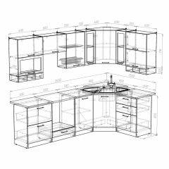 Кухонный гарнитур Симона гранд оптима 1500*2600 в Ижевске - izhevsk.mebel24.online | фото 3