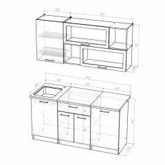 Кухонный гарнитур Симона стандарт 1600 в Ижевске - izhevsk.mebel24.online | фото 4