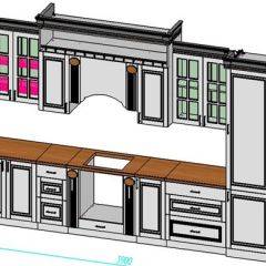 Кухонный гарнитур Верона 3.9 (крем) композиция №2 в Ижевске - izhevsk.mebel24.online | фото 6