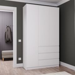 МОРИ МШ 1200.1 Шкаф (белый) в Ижевске - izhevsk.mebel24.online | фото