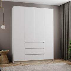 МОРИ МШ 1600.1 Шкаф (белый) в Ижевске - izhevsk.mebel24.online | фото