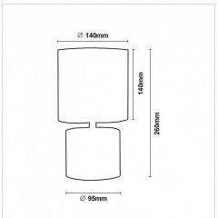 Настольная лампа декоративная Lucide Greasby 47502/81/38 в Ижевске - izhevsk.mebel24.online | фото 4