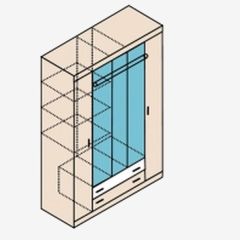 НИКА Н13 Шкаф для одежды в Ижевске - izhevsk.mebel24.online | фото 5