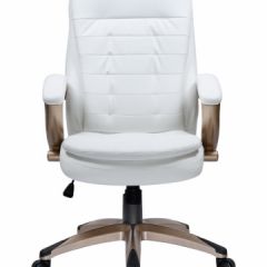 Офисное кресло для руководителей DOBRIN DONALD LMR-106B белый в Ижевске - izhevsk.mebel24.online | фото