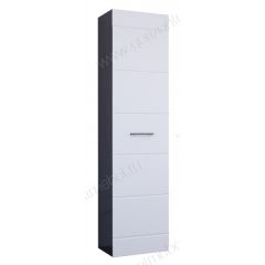 Пенал Ненси 400 (Венге/Белый глянец) в Ижевске - izhevsk.mebel24.online | фото