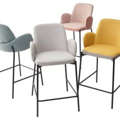 Полубарный стул NYX (H=65cm) VF113 светлая мята / VF115 серо-зеленый М-City в Ижевске - izhevsk.mebel24.online | фото 2