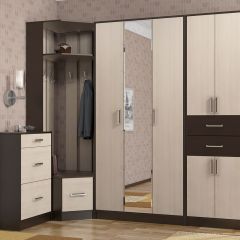 Прихожая ДИАНА-4 сек №10 (Венге/Дуб молочный) в Ижевске - izhevsk.mebel24.online | фото 3