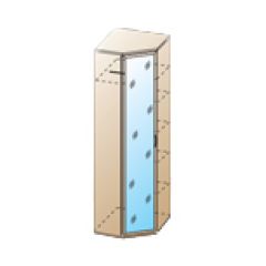 Прихожая Карина композиция 3 (Гикори Джексон светлый) в Ижевске - izhevsk.mebel24.online | фото 6