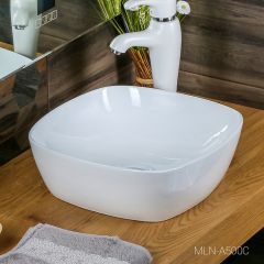 Раковина MELANA MLN-A500C в Ижевске - izhevsk.mebel24.online | фото