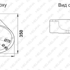 Раковина MELANA MLN-E604 в Ижевске - izhevsk.mebel24.online | фото 2