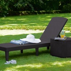 Шезлонг Джайпур (Jaipur Sun lounger) виски-коричневый в Ижевске - izhevsk.mebel24.online | фото 2