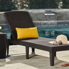 Шезлонг Джайпур (Jaipur Sun lounger) виски-коричневый в Ижевске - izhevsk.mebel24.online | фото 3